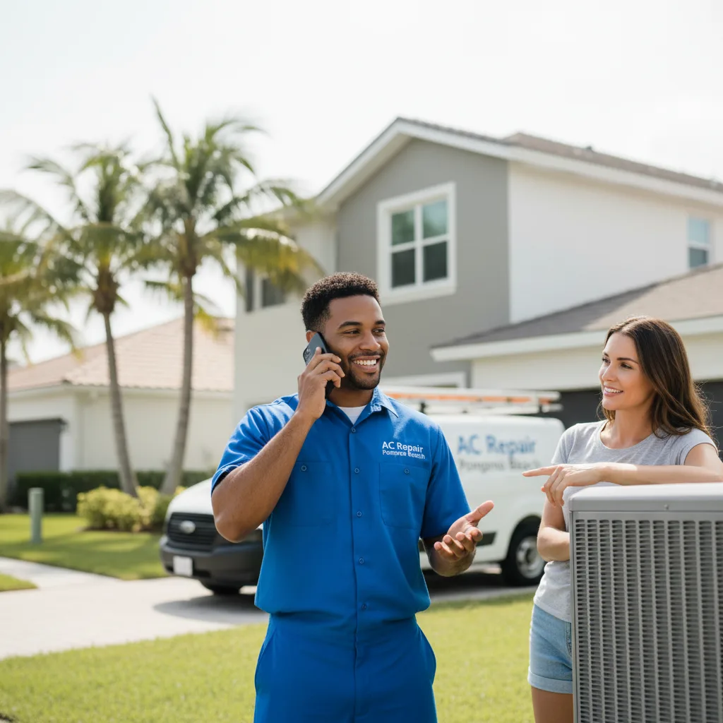 AC Repair Pompano Beach customer support in New Oxford